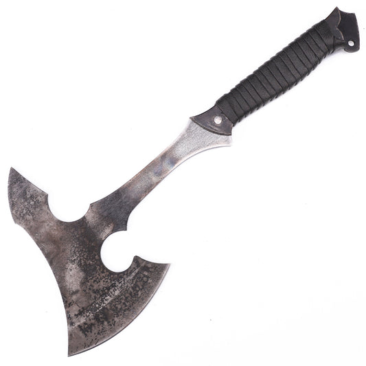 Side view: Battle Axe - Front and side display