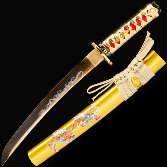 Gold Handle & Saya Tanto