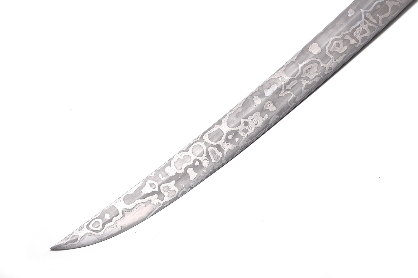Solid Purple Sandalwood Saya Hand Cloud Carved Brass Fittings Premium Sword