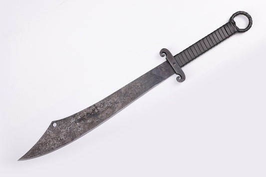 Huan Shou Dao sword side profile - high carbon steel blade