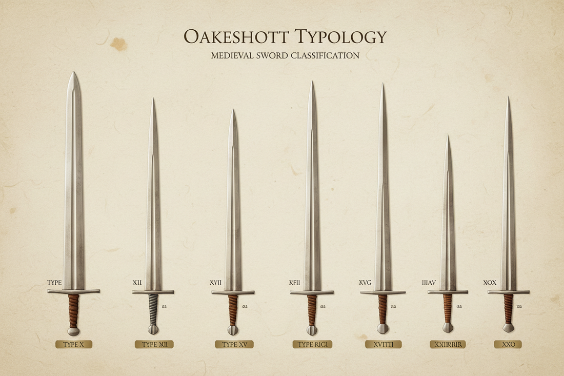 The classification of European swords