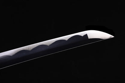 Red Lacquer Iaido Katana, Sandai Kitetsu Samurai Sword