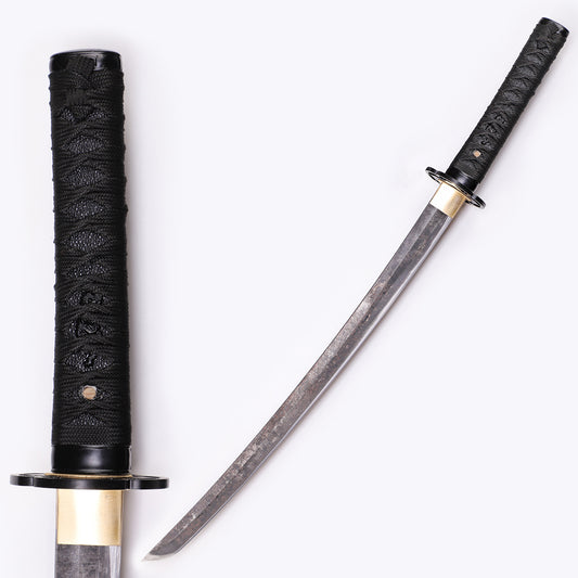 handmade Japanese katana -  full length view