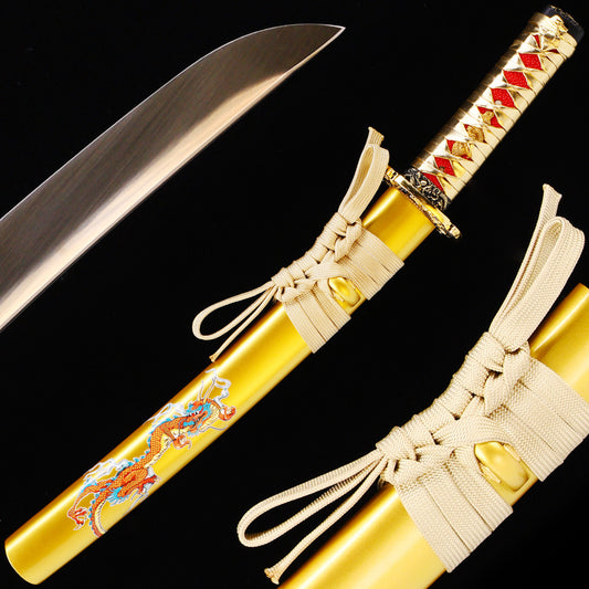Gold Handle & Saya Tanto