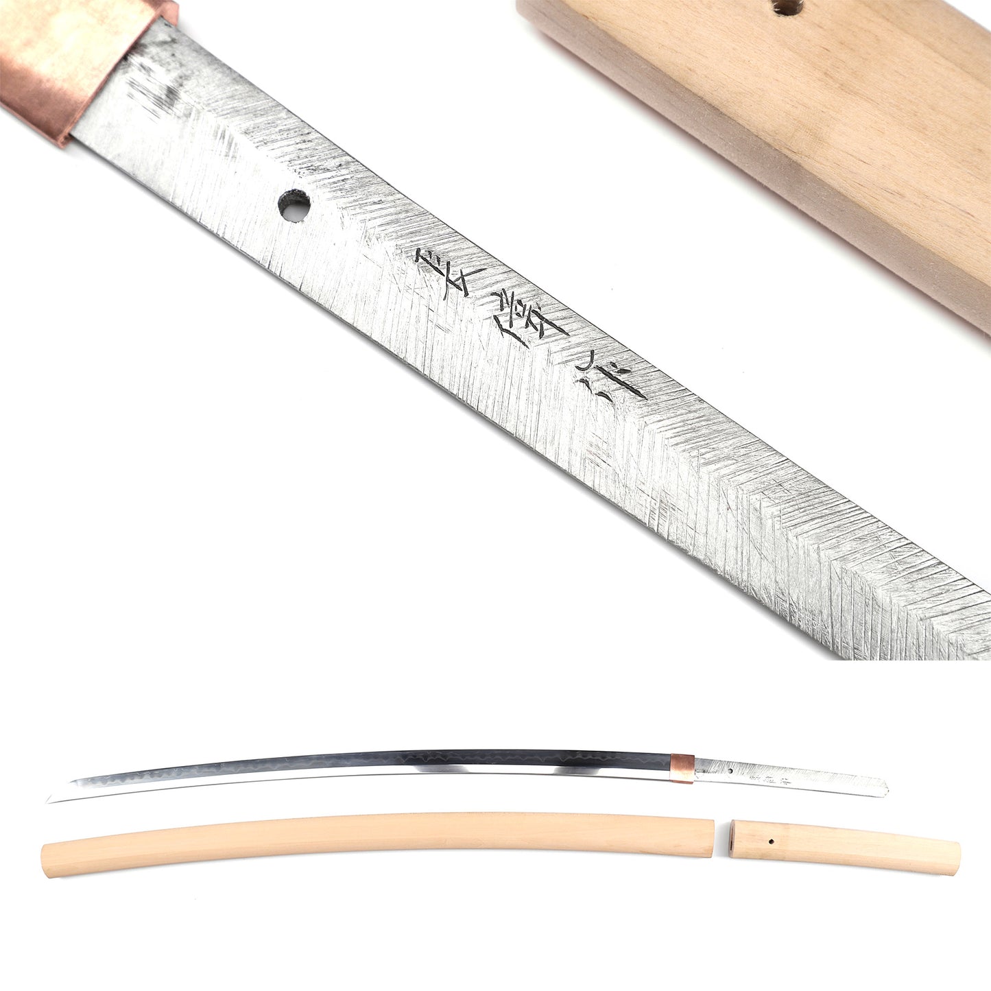 Tamashigane Sanmai-Gumi Clay Tempered Katana,
