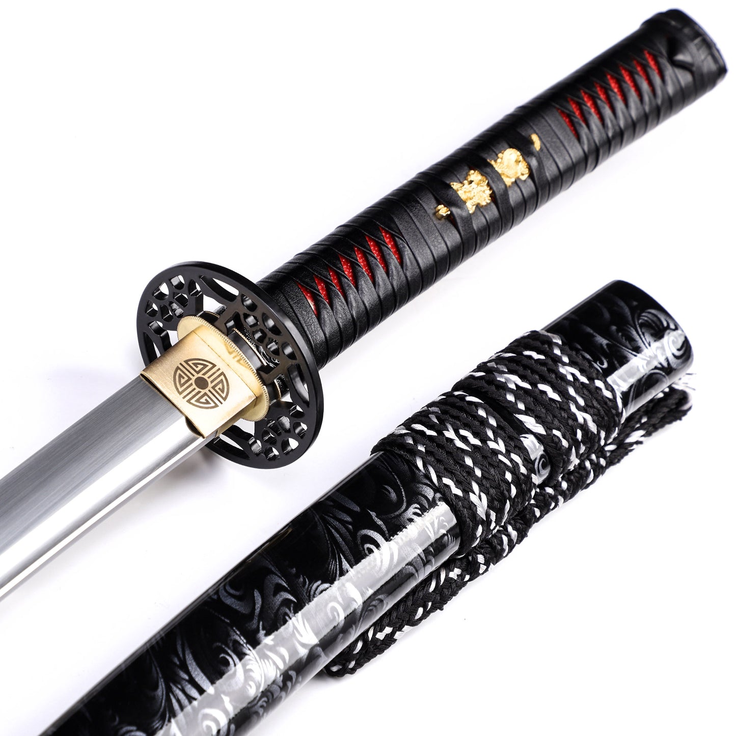 Black & Red Samurai Katana
