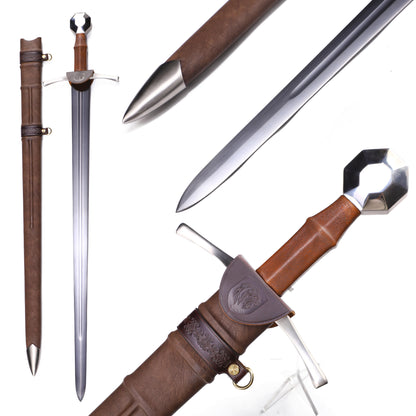 Main image: Medieval Western Sword - panoramic display