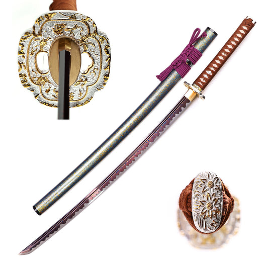 Color-Treated Blade Katana