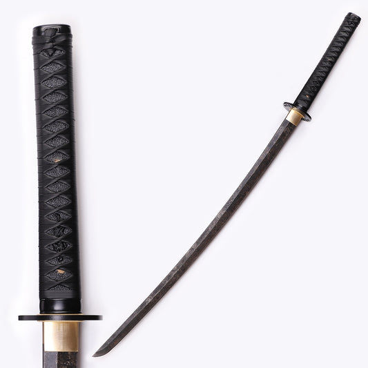 Hattori Hanzo Katana Tactical Sword full length view - Kill Bill inspired blade