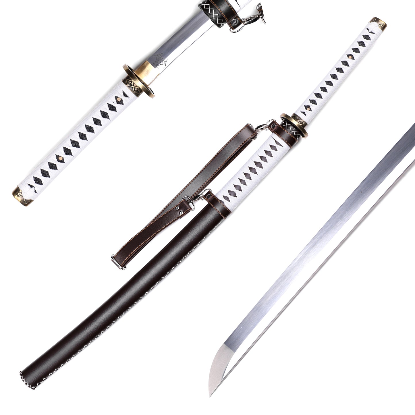 Walking Dead Michonne samurai katana full length view