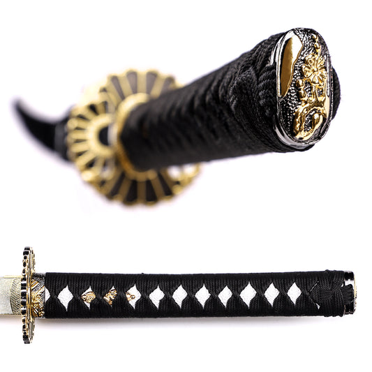 Katana Sword Black Scabbard