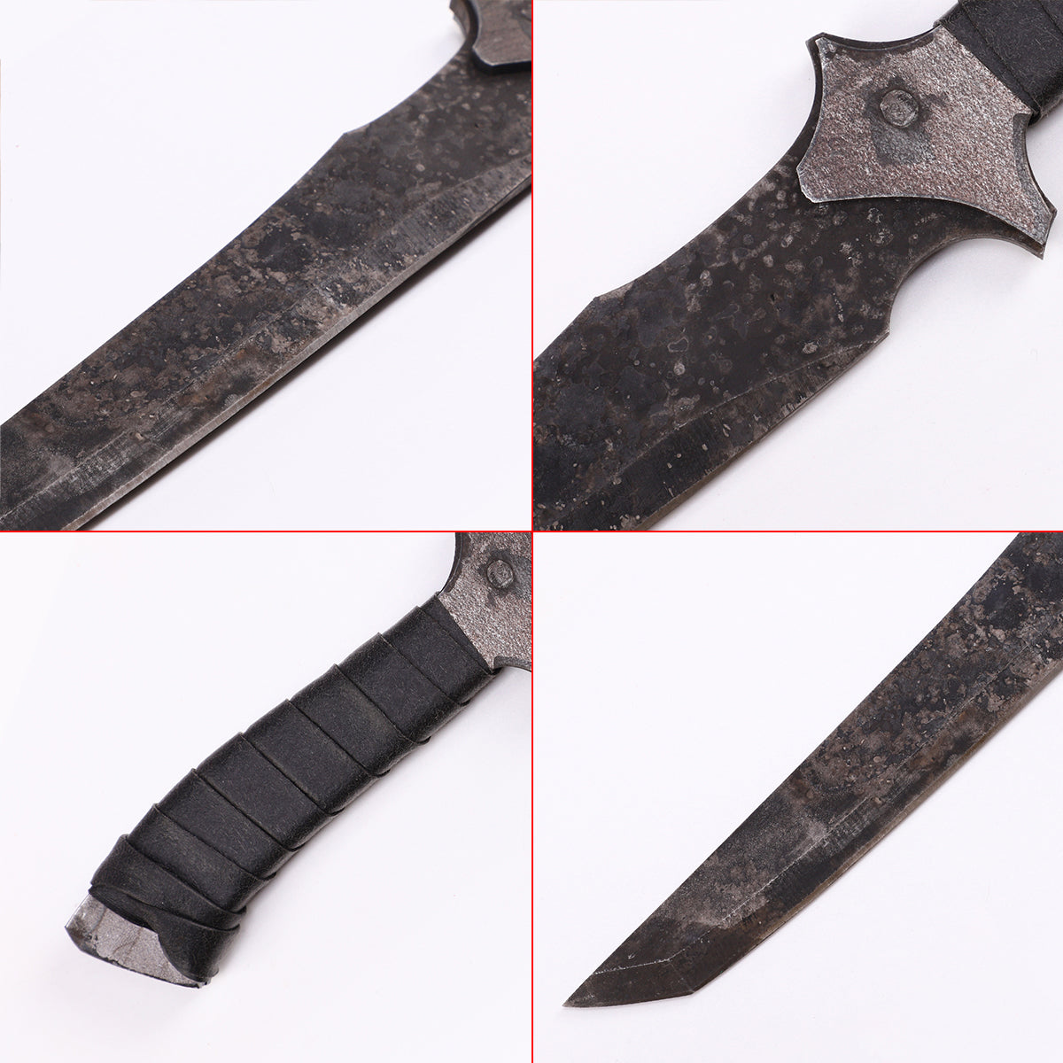 Tactical Dagger guard close-up - protective crossguard detail