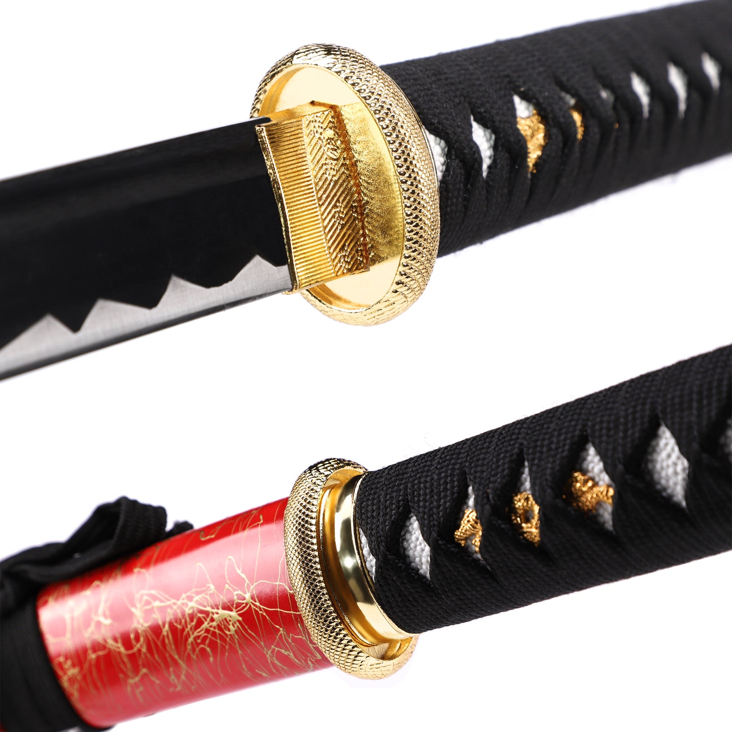 hand guard and habaki close-up