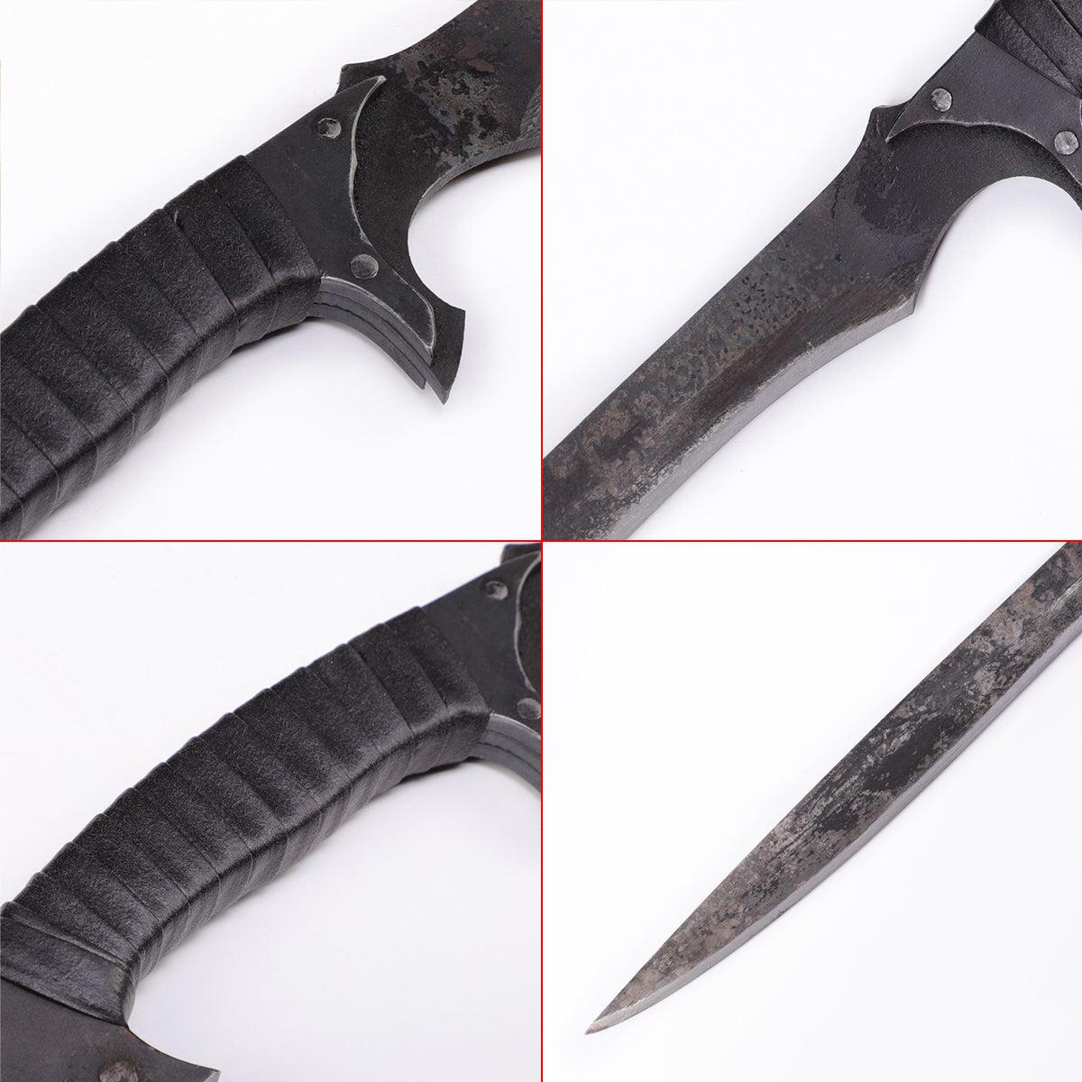 Crazy Shark tactical sword tip detail - precision poin