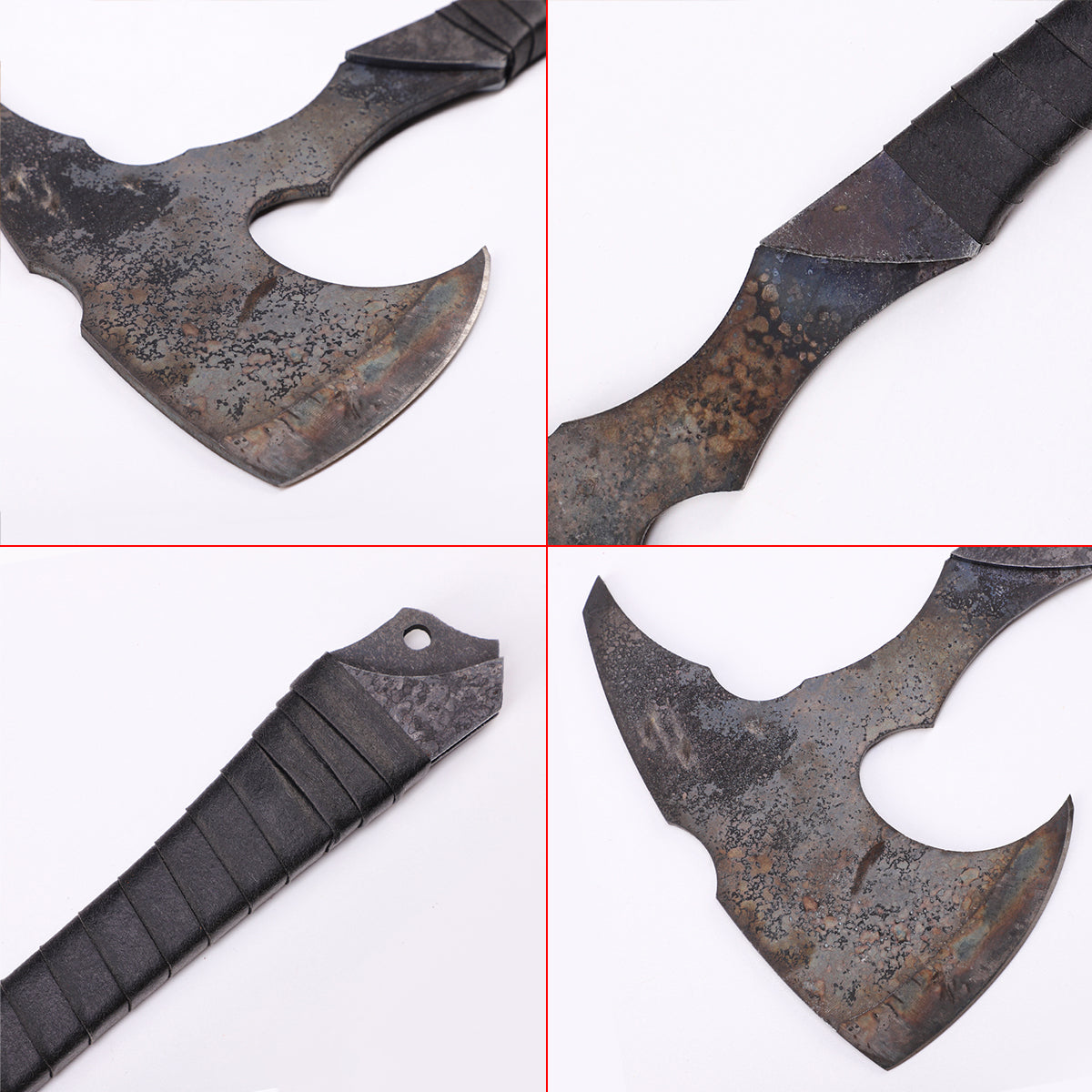 Tactical Axe spike detail - rear spike for multi-purpose tactical use