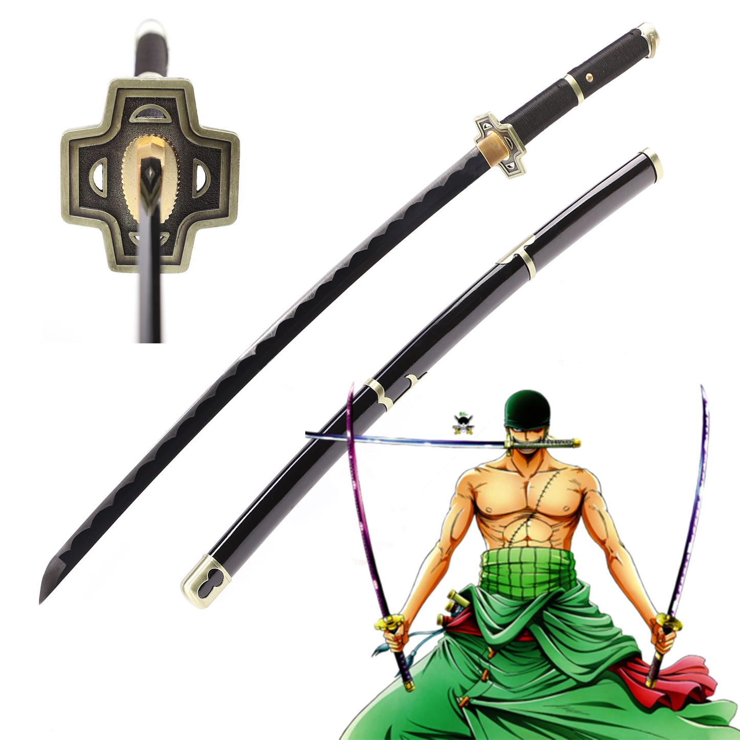 One Piece Roronoa Zoro Shusui Sword