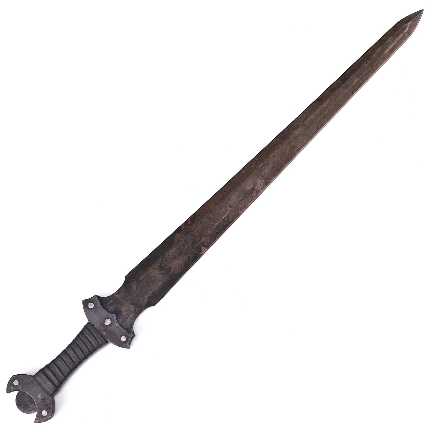 Side view: Viking tactical knife - reverse side display