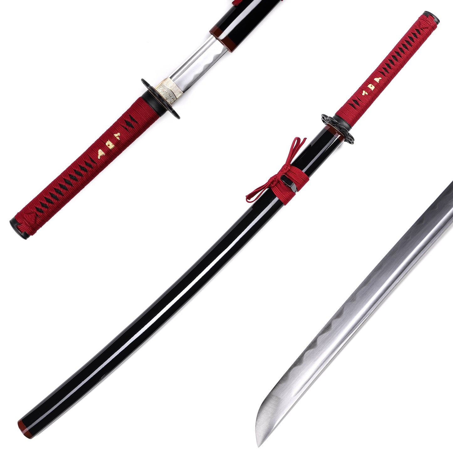 Katana Sword Red Tsuka