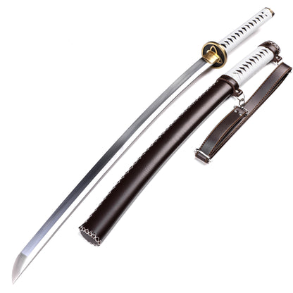 Walking Dead Michonne katana with saya scabbard - full replica set view