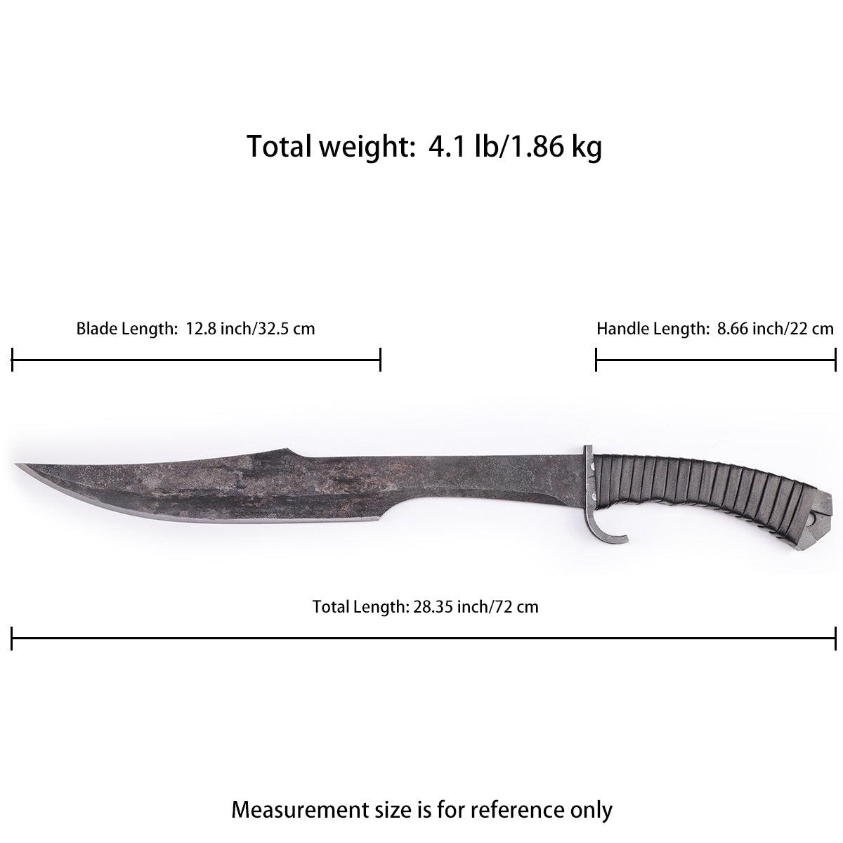 Tactical Spartan - Size chart