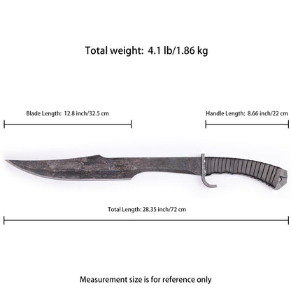 Tactical Spartan - Size chart