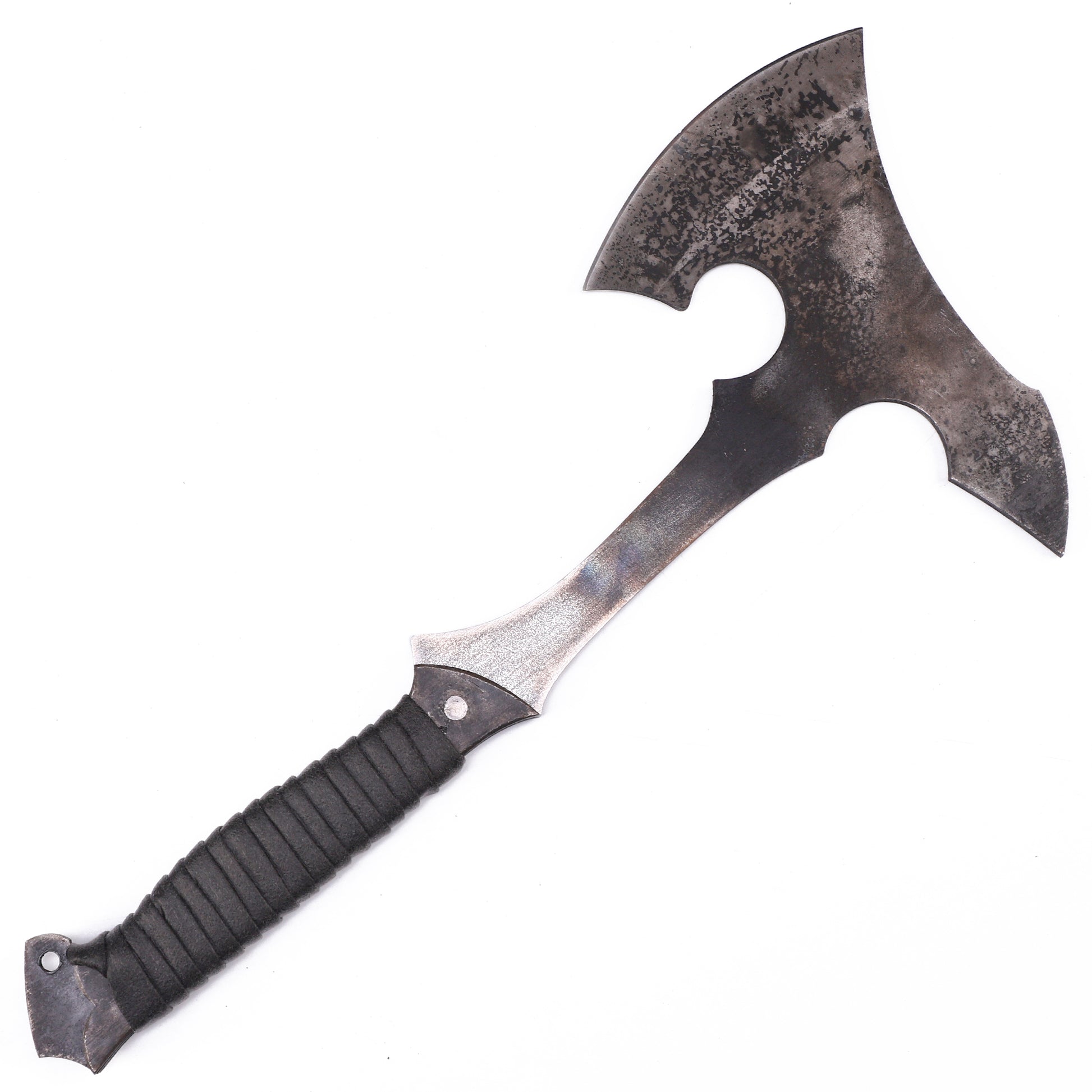 Side view: Battle Axe - Back side display