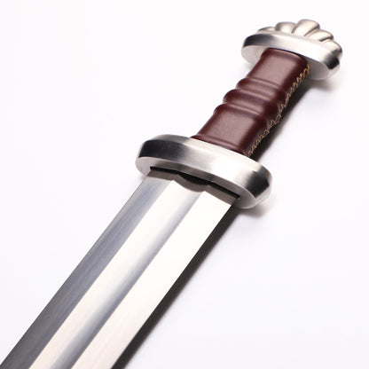Detail Image: Viking Sword 1060 High Carbon Steel Razor Sharp Blade Full Tang - Hand Guard Details
Viking Sword