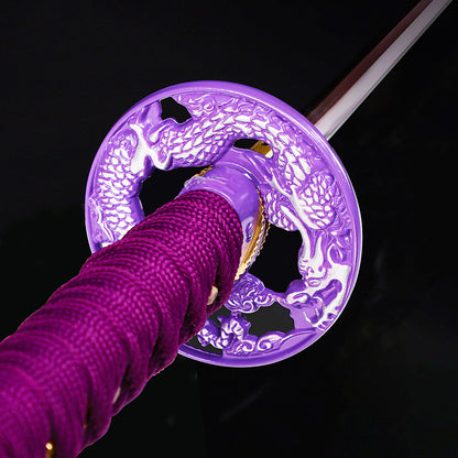 Purple Handle & Saya Tanto