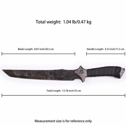 Tactical Dagger - Size chart