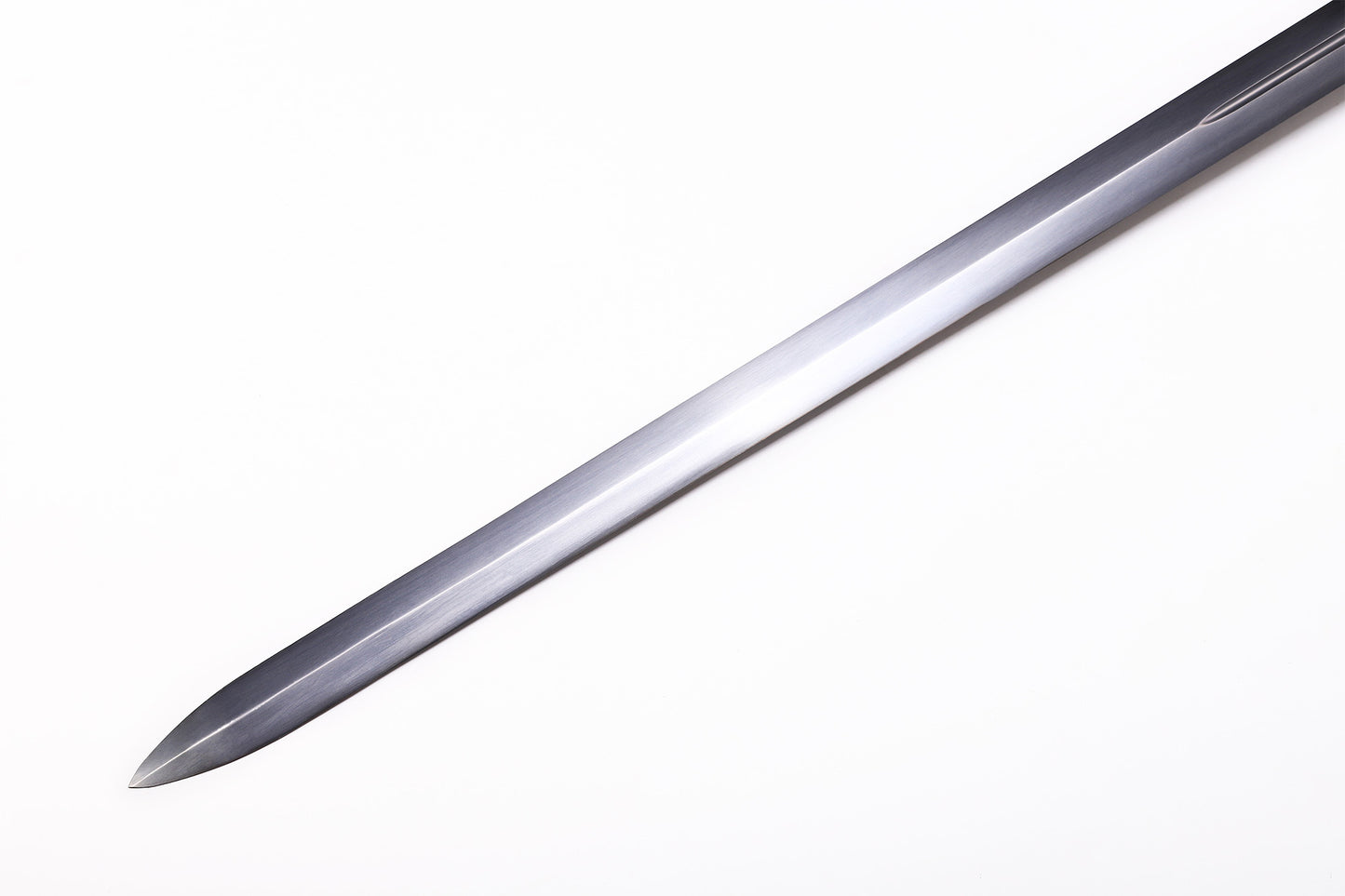 Renaissance European Two-Handed Greatsword, Scroll Wing Fittings Leather Grip Western Long Sword
