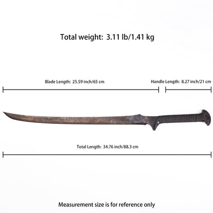 Dimensional drawing: Elven King Tactical Knife - Dimensional annotation
