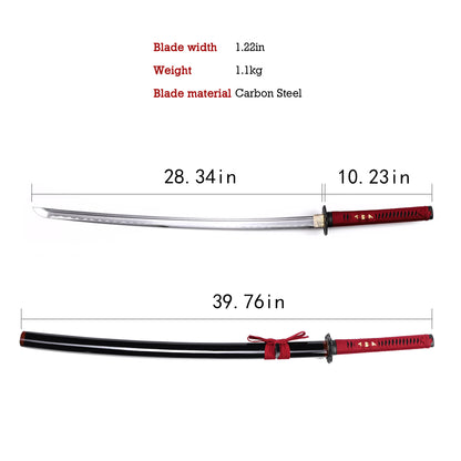 Katana Sword Red Tsuka