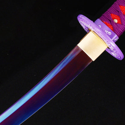 Purple Handle & Saya Tanto