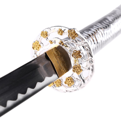 Plum Blossom Katana Sword