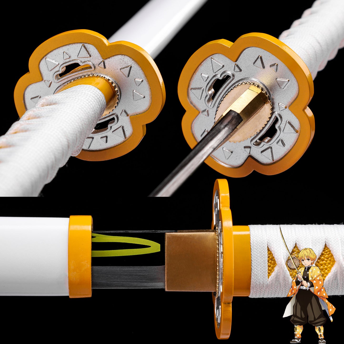 Demon Slayer Zenitsu Agatsuma Nichirin Sword