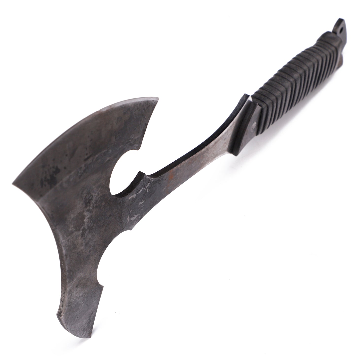 Side view: Battle Axe - oblique side display