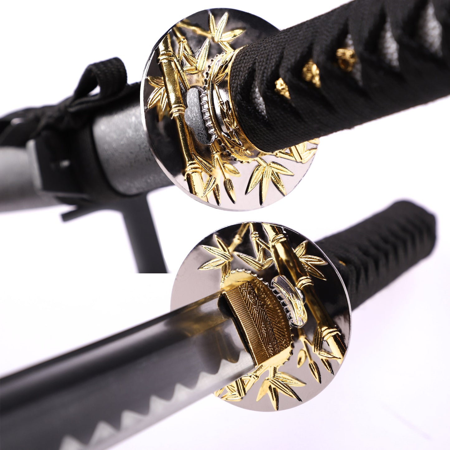 Samuria Sword Bamboo Pattern Tsuba