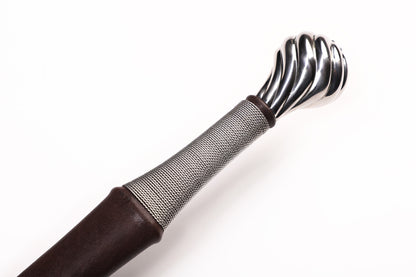 Medieval European Sword,Genuine Leather Grip Vintage Collectible Western Sword