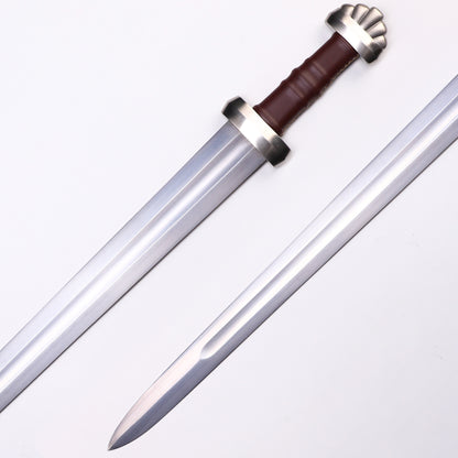 Detail Image: Viking Sword 1060 High Carbon Steel Razor Sharp Blade Full Tang - Blade Details