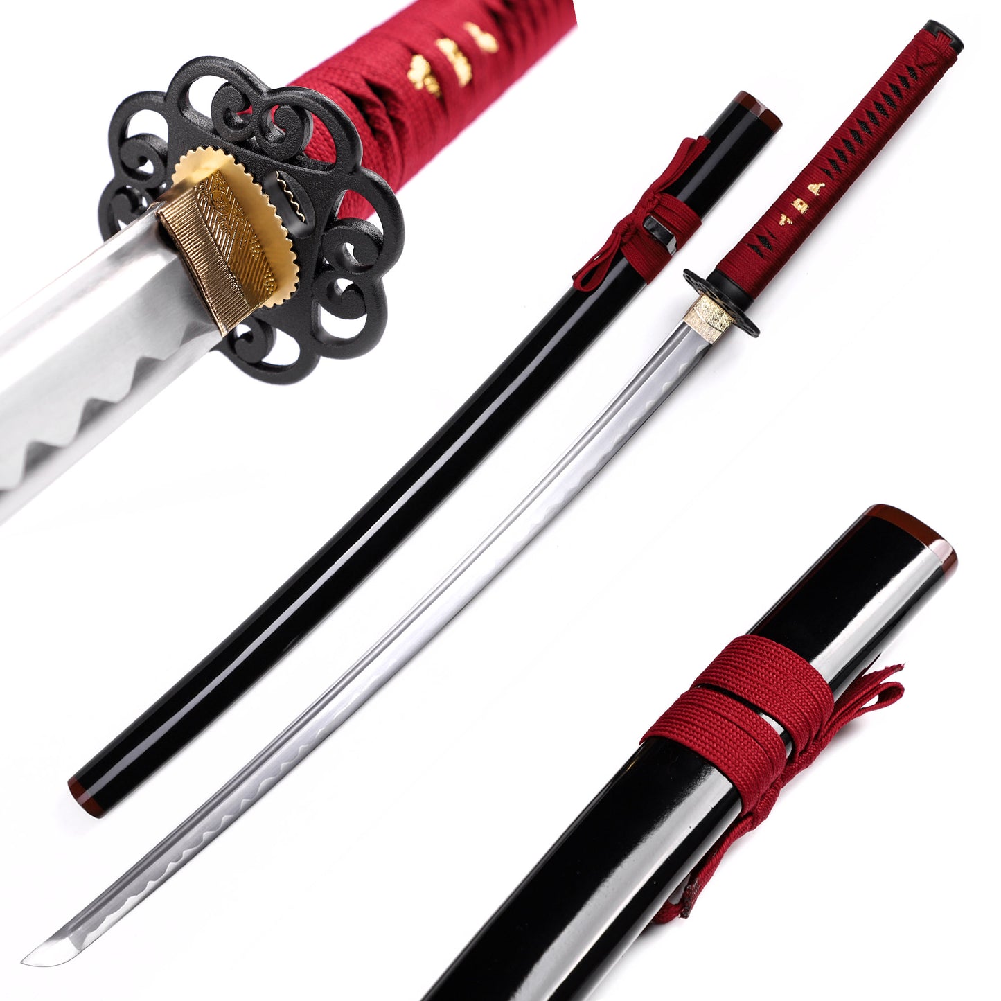 Katana Sword Red Tsuka