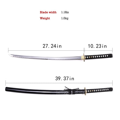 65Mn Steel Chrysanthemum Openwork Katana