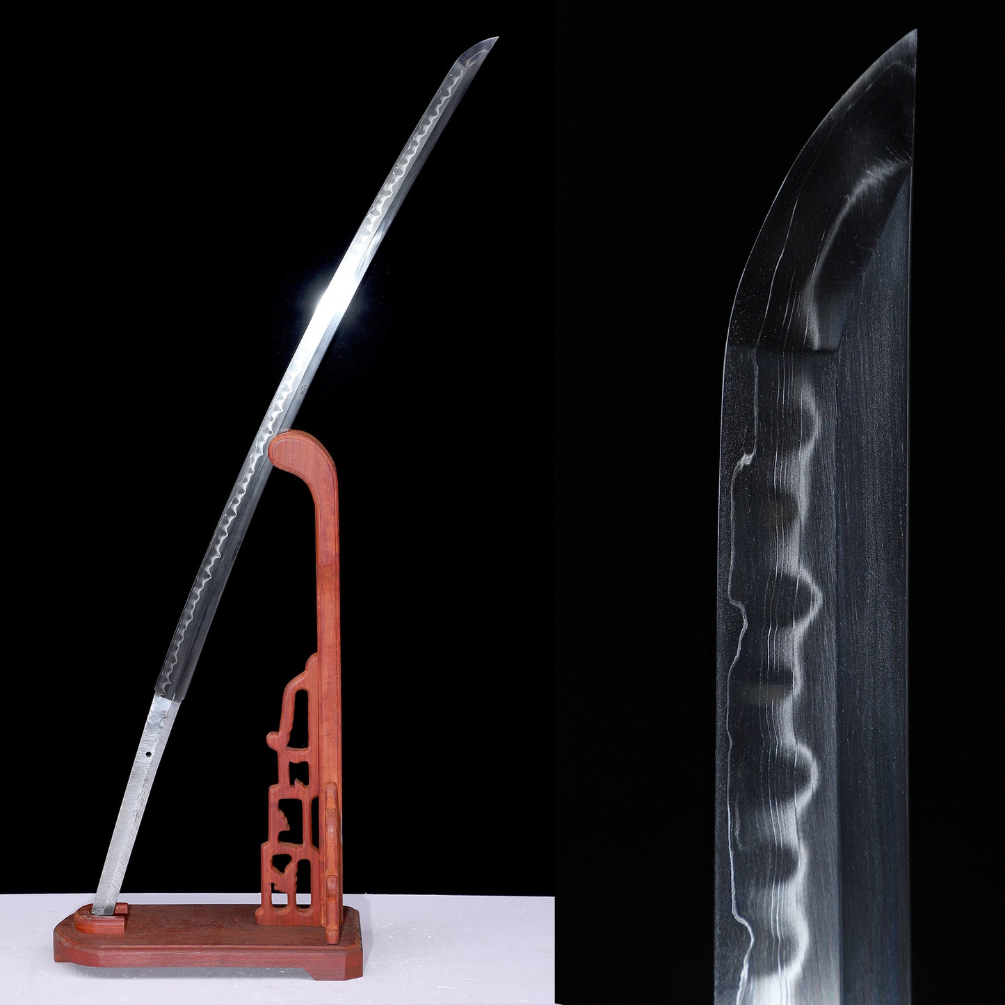 Tamashigane Sanmai-Gumi Clay Tempered Katana,