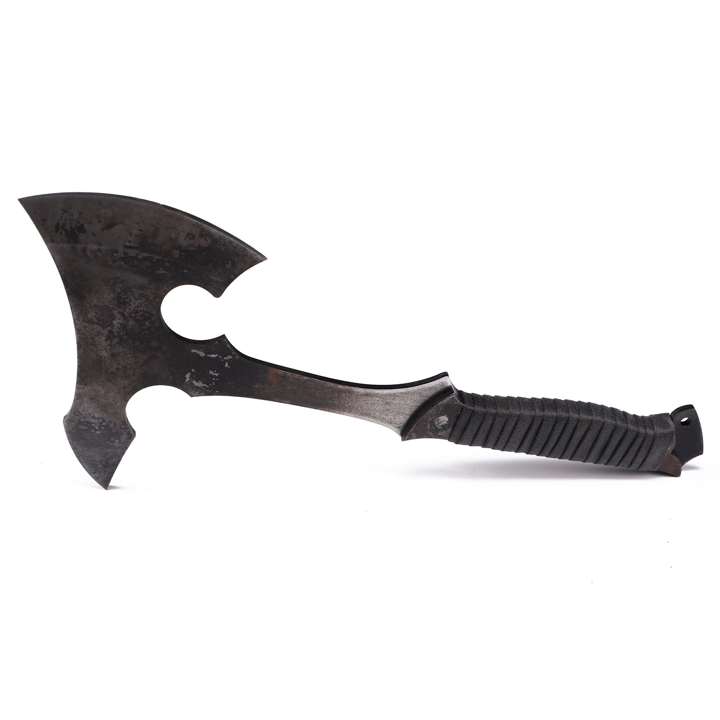 Side view: Battle Axe - lateral display