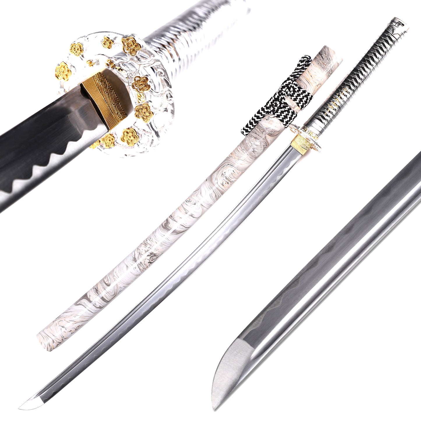 Plum Blossom Katana Sword
