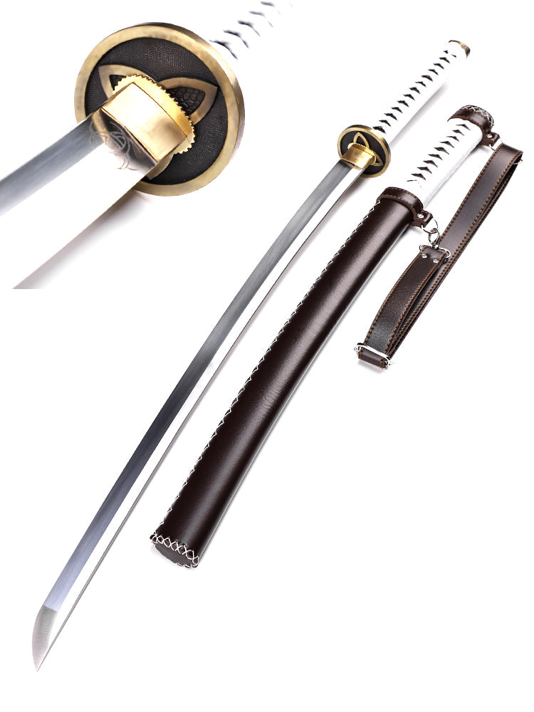 Walking Dead Michonne katana Close up of Hand Protection