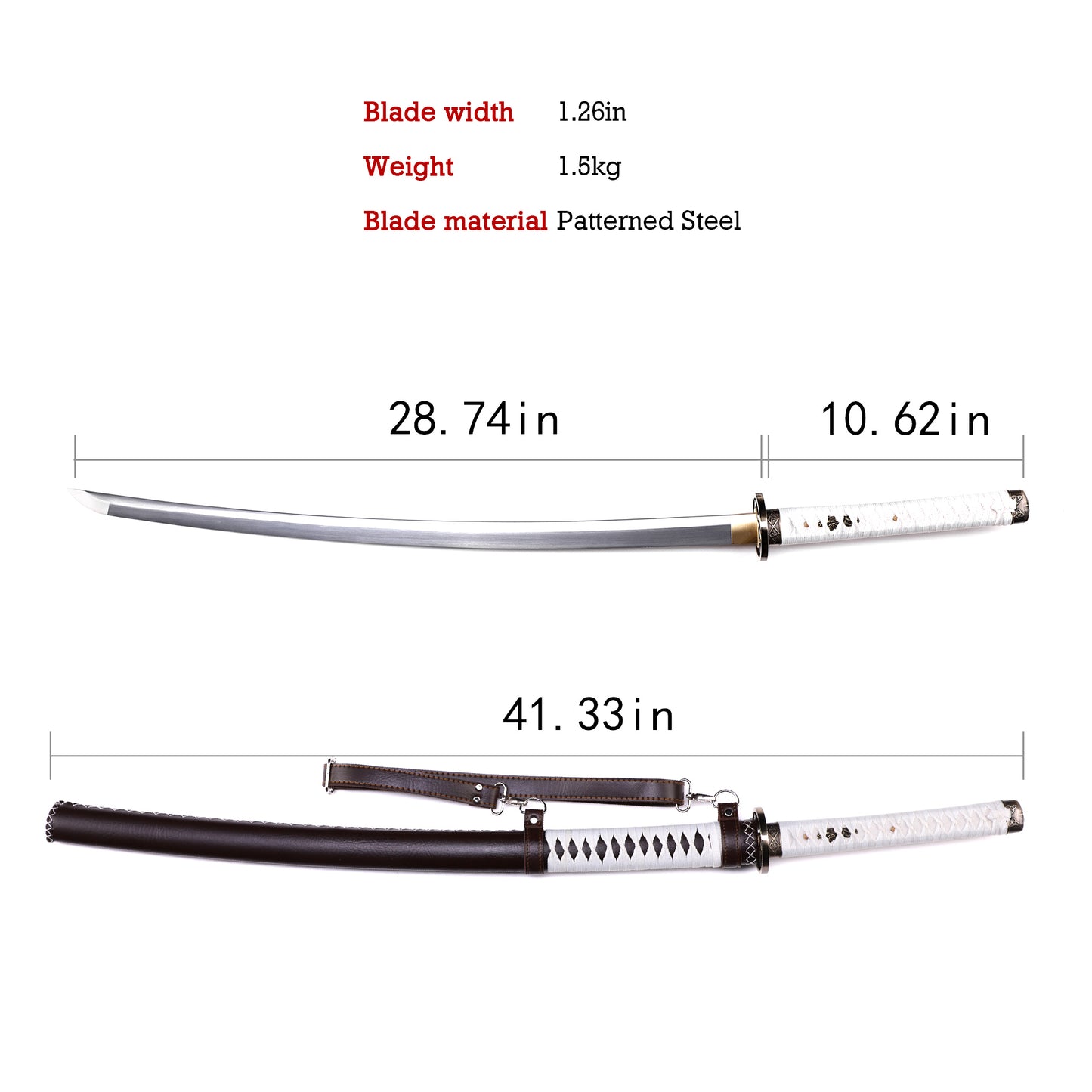 "The Walking Dead" character Mijiong, the Saber Lady, wields a patterned steel samurai sword