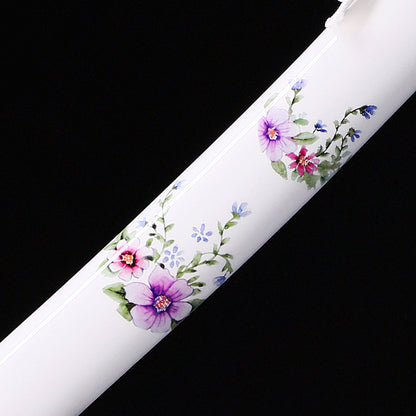 White handle floral tanto Detail of scabbard