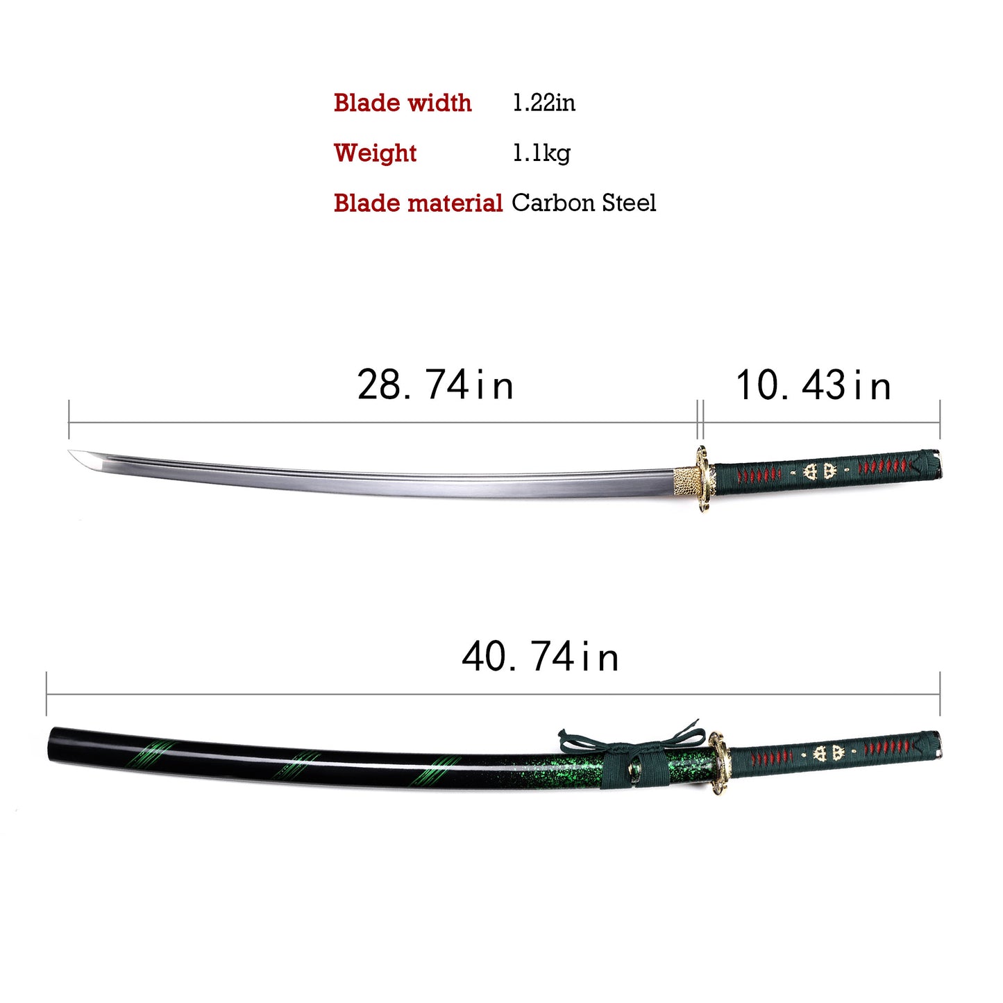 Sword Black Green