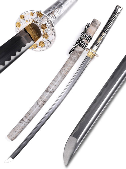 Plum Blossom Katana Sword