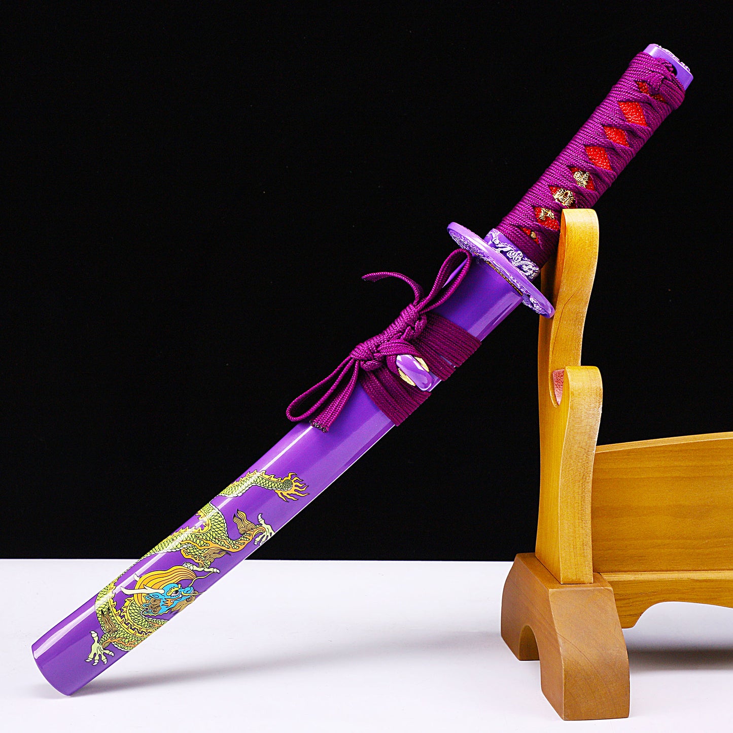 Purple Handle & Saya Tanto